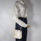 GUCCI Shoulder Bag 511189 leather White SAGA Gussy