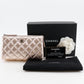 CHANEL Pouch A69259 lambskin Metallic pink Matrasse