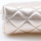 CHANEL Pouch A69259 lambskin Metallic pink Matrasse