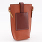 LOEWE Shoulder Bag 124.12.Z45 6977 leather Orange Smartphone pochette Pocket Shoulder