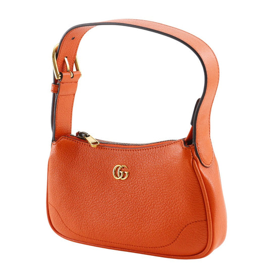 GUCCI Shoulder Bag 739076 leather Orange GG Marmont Aphrodite