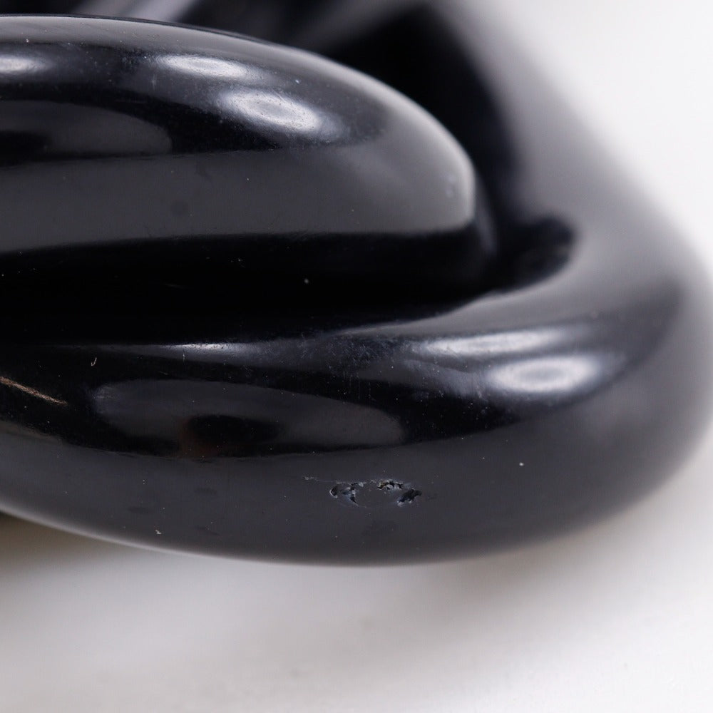 PRADA Shoulder Bag B6431 Nylon, Plastic black ChainShoulder