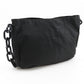 PRADA Shoulder Bag B6431 Nylon, Plastic black ChainShoulder