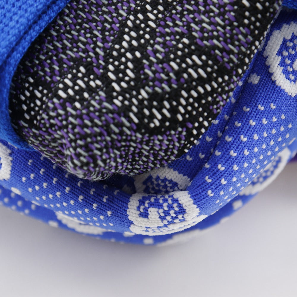 GUCCI Backpack 752100 Nylon Blue / Purple 2WAY waist bag GG small bag