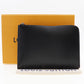 LOUIS VUITTON Clutch bag R99303 Calfskin black Nomad Pochette Jules PM mens Used Authentic
