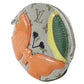 LOUIS VUITTON Coin case M92271 Monogram mini canvas khaki Comte Dufe Portomonay Long Women Used Authentic