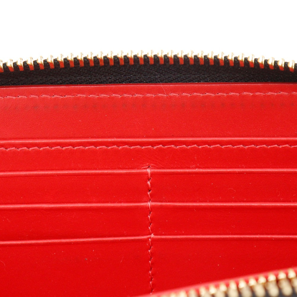 Christian Louboutin Long Wallet Purse 3175211 Calfskin black Gradient studs Panettone