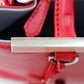 FENDI Handbag 8BH253 Calfskin Red 2WAYShoulder Petite to Jules Women Used Authentic