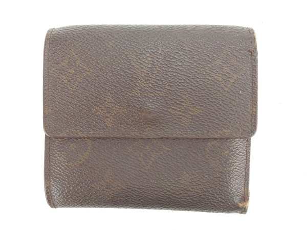LOUIS VUITTON Bifold Wallet M61652 Monogram canvas Brown Porte Monnaie Billets Cartes Credit