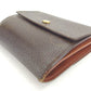 LOUIS VUITTON Bifold Wallet M61652 Monogram canvas Brown Porte Monnaie Billets Cartes Credit