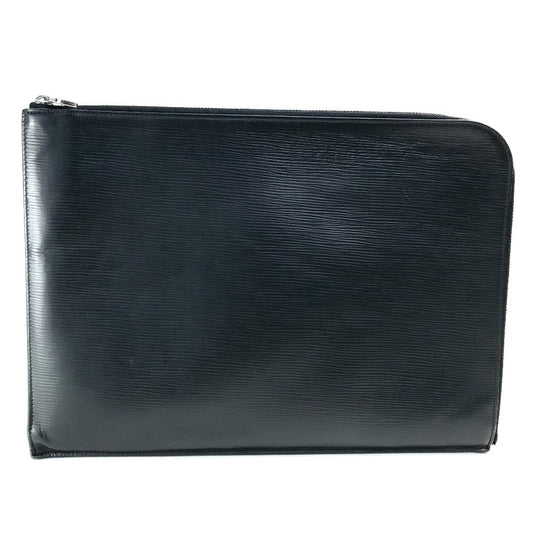 LOUIS VUITTON business bag M64153 Epi Leather black Epi Pochette Jules GM NM mens Used Authentic