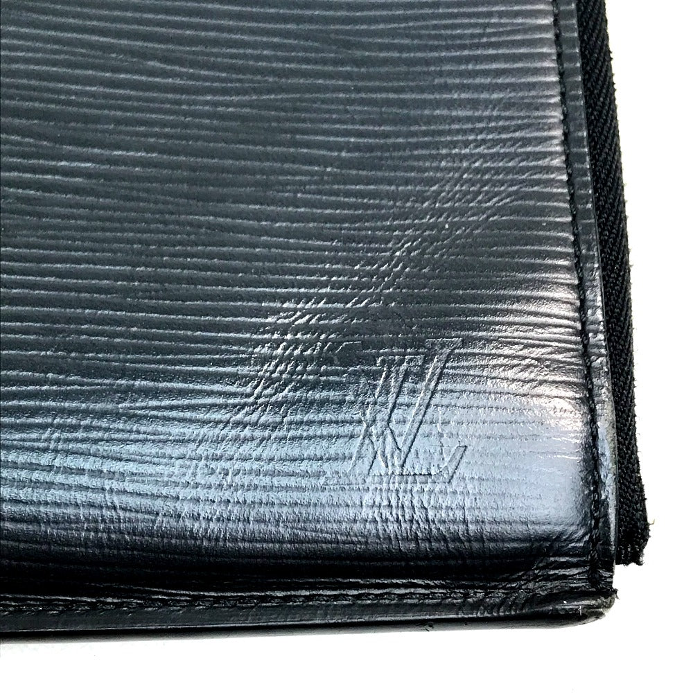 LOUIS VUITTON business bag M64153 Epi Leather black Epi Pochette Jules GM NM mens Used Authentic