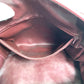 CELINE Boston Duffel bag Canvas / leather Red C Macadam Carriage vintage Women Used Authentic