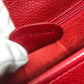 GUCCI Shoulder Bag 007.261.0107 leather Red Old Gucci Interlocking G mens Used Authentic