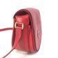 GUCCI Shoulder Bag 007.261.0107 leather Red Old Gucci Interlocking G mens Used Authentic