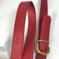GUCCI Shoulder Bag 007.261.0107 leather Red Old Gucci Interlocking G mens Used Authentic