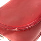 GUCCI Shoulder Bag 007.261.0107 leather Red Old Gucci Interlocking G mens Used Authentic