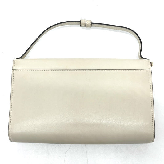 GUCCI Shoulder Bag 572375 leather off white Zumi bag Women Used Authentic