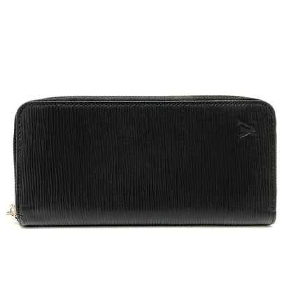 LOUIS VUITTON Long Wallet Purse M60965 Epi Leather black Epi Zippy Wallet Vertical mens Used Authentic