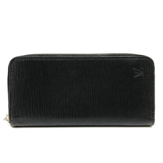 LOUIS VUITTON Long Wallet Purse M60965 Epi Leather black Epi Zippy Wallet Vertical mens Used Authentic