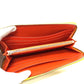 LOEWE Long Wallet Purse leather yellow anagram Women Used Authentic