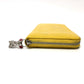 LOEWE Long Wallet Purse leather yellow anagram Women Used Authentic