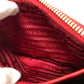 PRADA Shoulder Bag Nylon Red Triangle logo plate unisex(Unisex) Used Authentic
