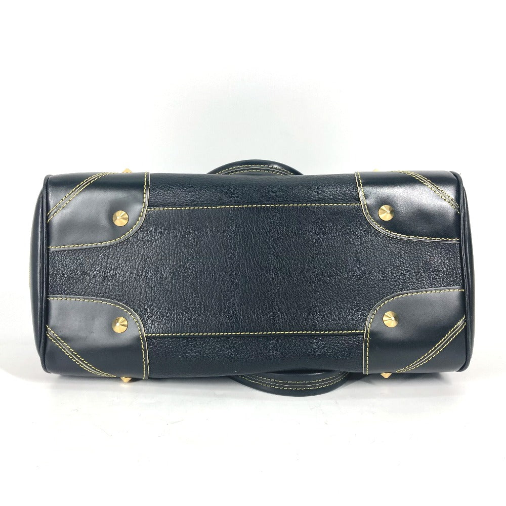 LOUIS VUITTON Handbag M95623 Suhari leather black Suhari studs Radiu Women Used Authentic