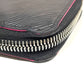 LOUIS VUITTON Long Wallet Purse M64838 Epi Leather black Epi Zippy wallet Women Used Authentic