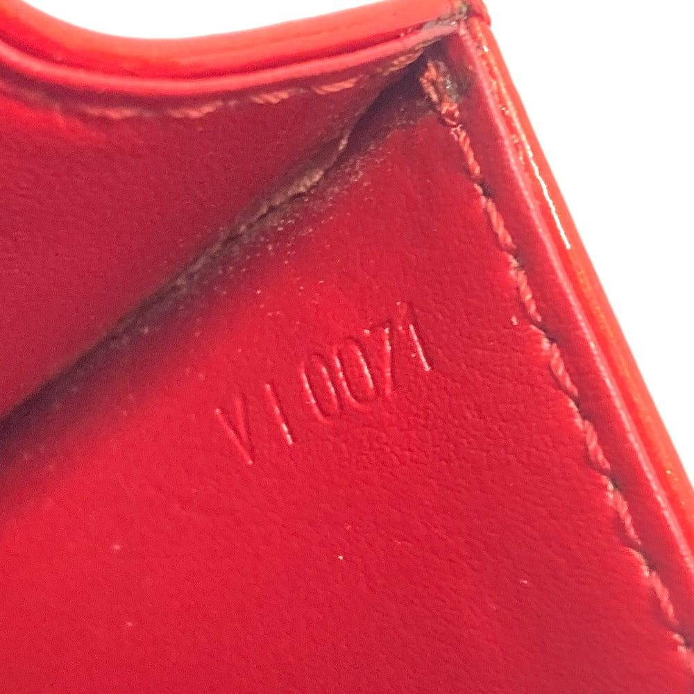 LOUIS VUITTON Handbag M91135 Monogram Vernis Red Monogram Vernis Spring Street PM Women Used Authentic