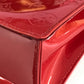 LOUIS VUITTON Handbag M91135 Monogram Vernis Red Monogram Vernis Spring Street PM Women Used Authentic
