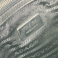 PRADA Handbag Nylon / leather black Triangle logo Tote Bag Women Used Authentic