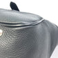 PRADA Handbag Nylon / leather black Triangle logo Tote Bag Women Used Authentic