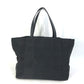 CHANEL Tote Bag A15991 Nylon / leather black CC COCO Mark New Travel Line MM Women Used Authentic