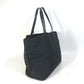 CHANEL Tote Bag A15991 Nylon / leather black CC COCO Mark New Travel Line MM Women Used Authentic