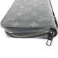 LOUIS VUITTON Long Wallet Purse M61698 Monogram Eclipse Canvas black Monogram Eclipse Zippy XL mens Used Authentic