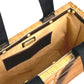 FENDI Handbag Rattan Brown straw basket bag basket basket