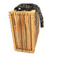 FENDI Handbag Rattan Brown straw basket bag basket basket