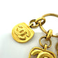 CHANEL charm Gold Plated gold COCO Mark vintage Women Used Authentic