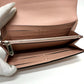 LOUIS VUITTON Long Wallet Purse M60145 Monogram Mahina pink Monogram Mahina Portefeuille Iris Women Used Authentic