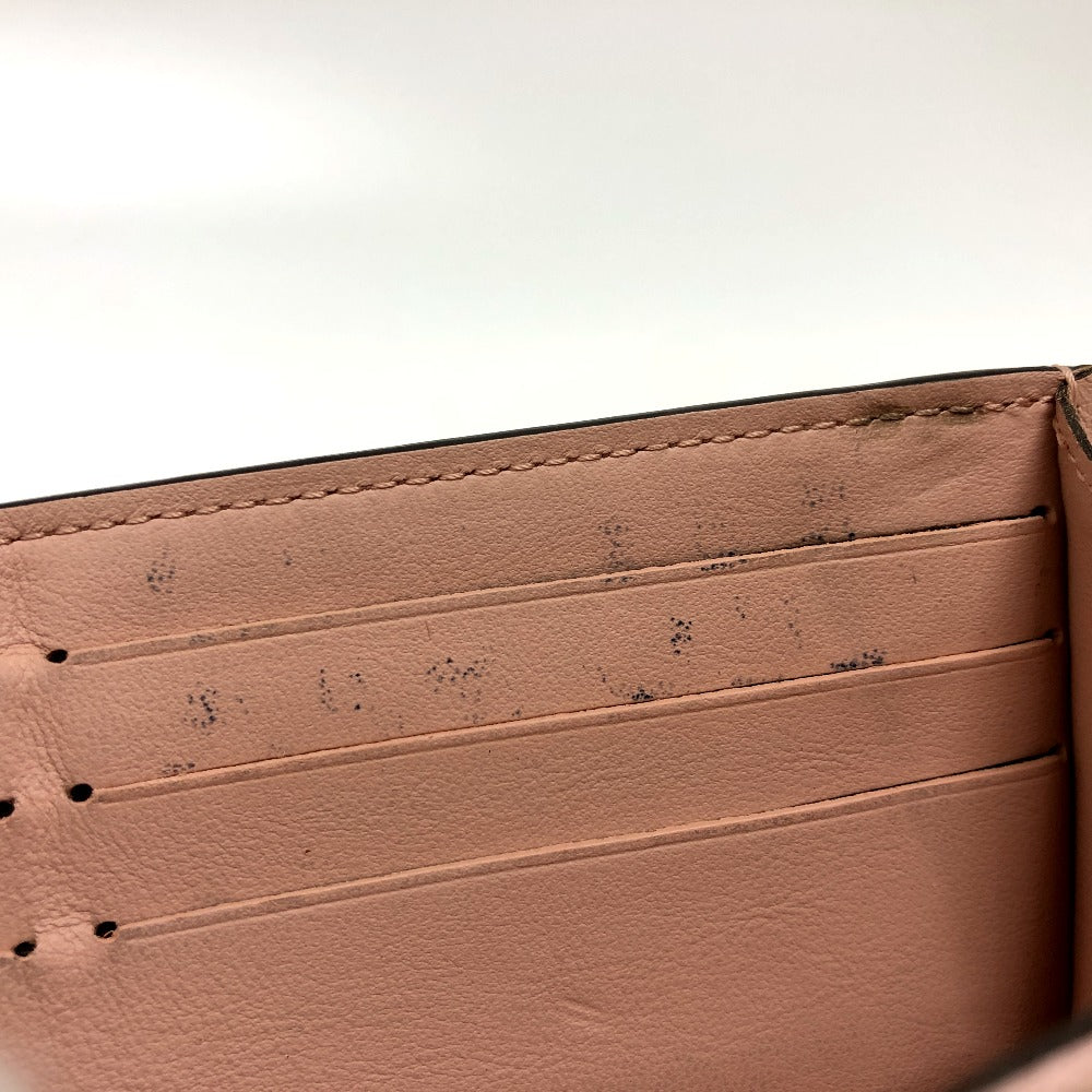 LOUIS VUITTON Long Wallet Purse M60145 Monogram Mahina pink Monogram Mahina Portefeuille Iris Women Used Authentic