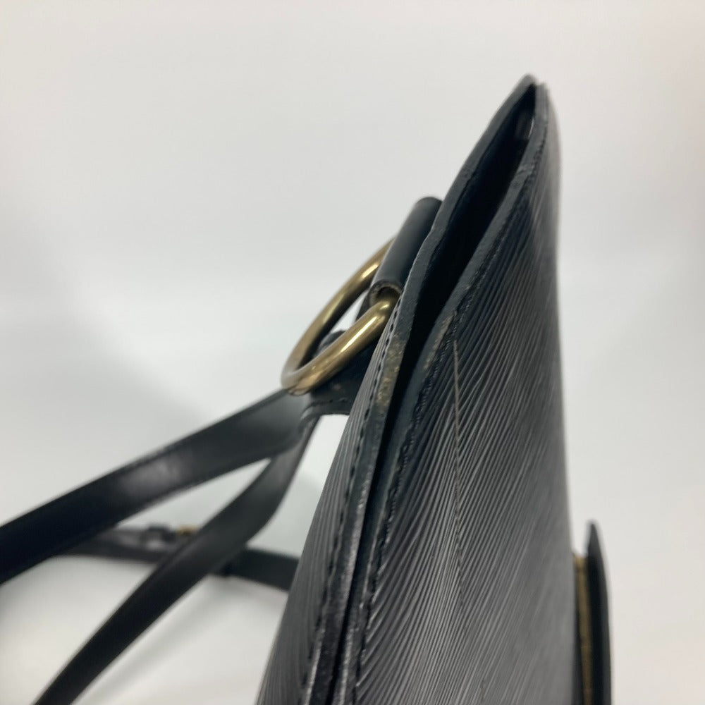 LOUIS VUITTON Backpack M52292 Epi Leather black Epi Coblanc Women Used Authentic