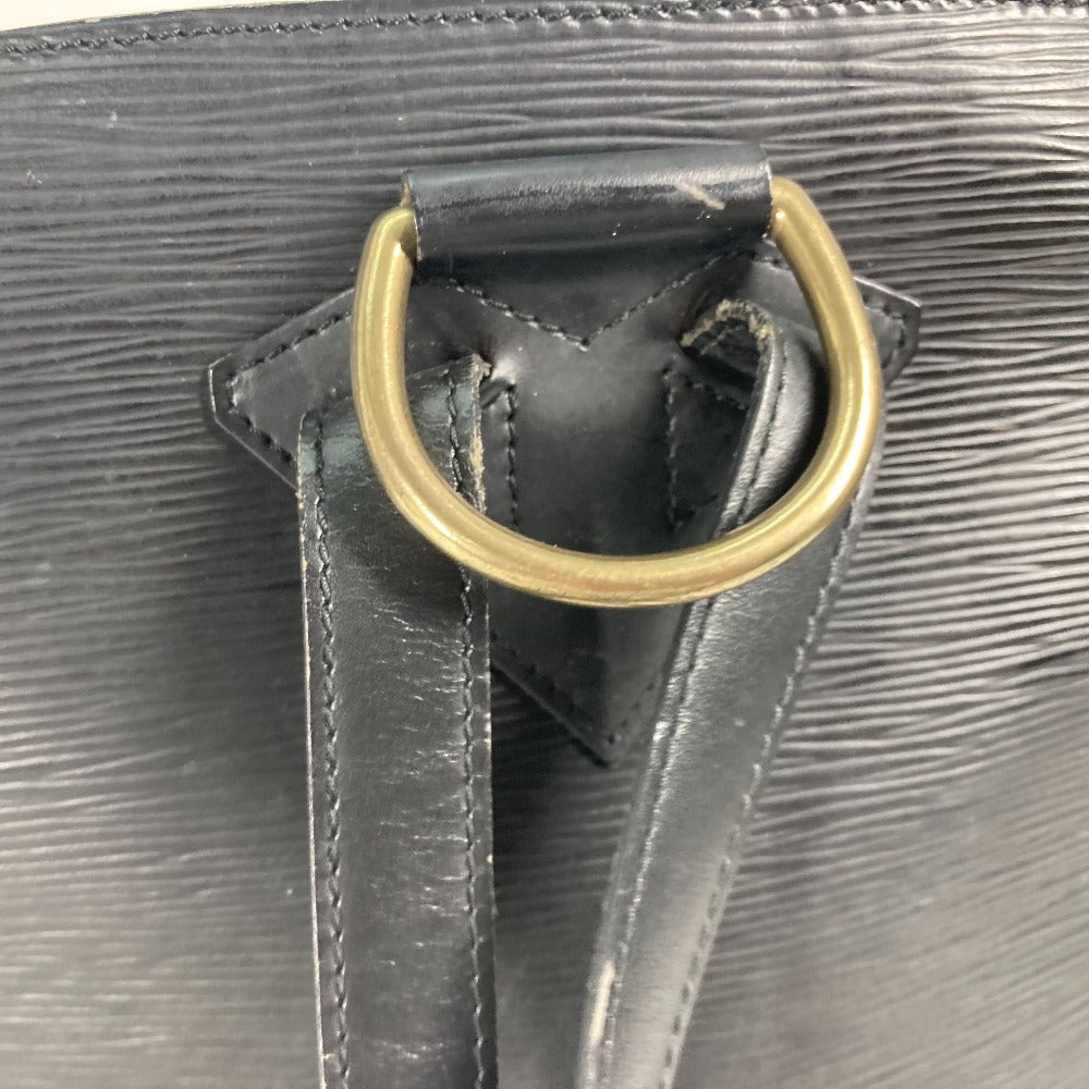 LOUIS VUITTON Backpack M52292 Epi Leather black Epi Coblanc Women Used Authentic