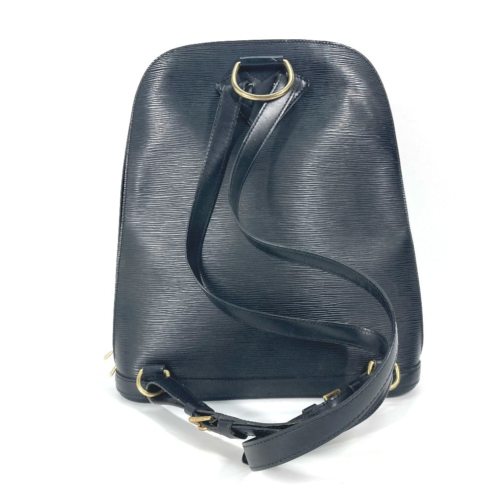LOUIS VUITTON Backpack M52292 Epi Leather black Epi Coblanc Women Used Authentic