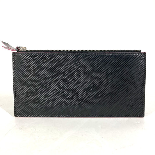 LOUIS VUITTON Coin case M64579 Epi Leather black Epi Pochette Felice Women(Unisex) Used Authentic