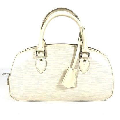 LOUIS VUITTON Handbag M5285J Epi Leather white Epi jasmine Women Used Authentic