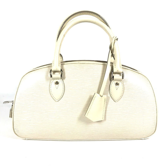 LOUIS VUITTON Handbag M5285J Epi Leather white Epi jasmine Women Used Authentic