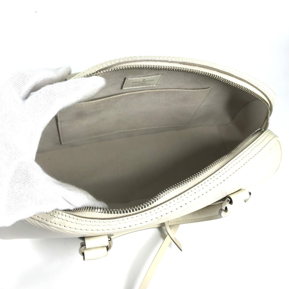 LOUIS VUITTON Handbag M5285J Epi Leather white Epi jasmine Women Used Authentic