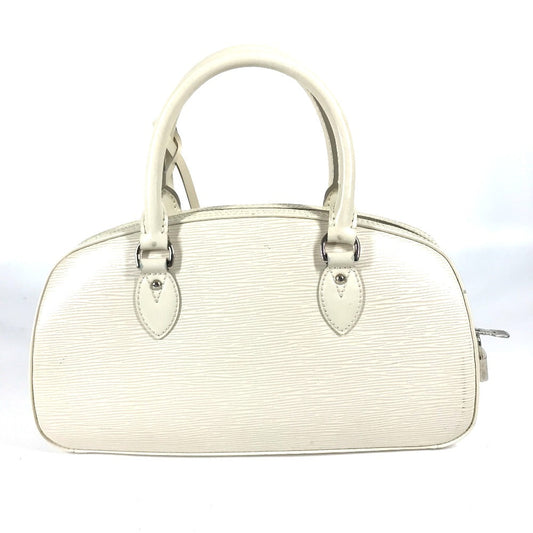 LOUIS VUITTON Handbag M5285J Epi Leather white Epi jasmine Women Used Authentic