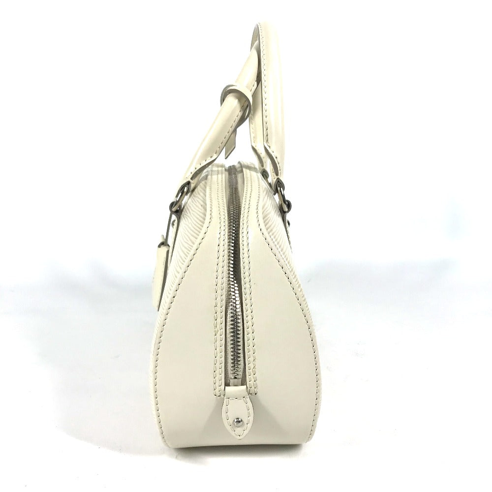 LOUIS VUITTON Handbag M5285J Epi Leather white Epi jasmine Women Used Authentic